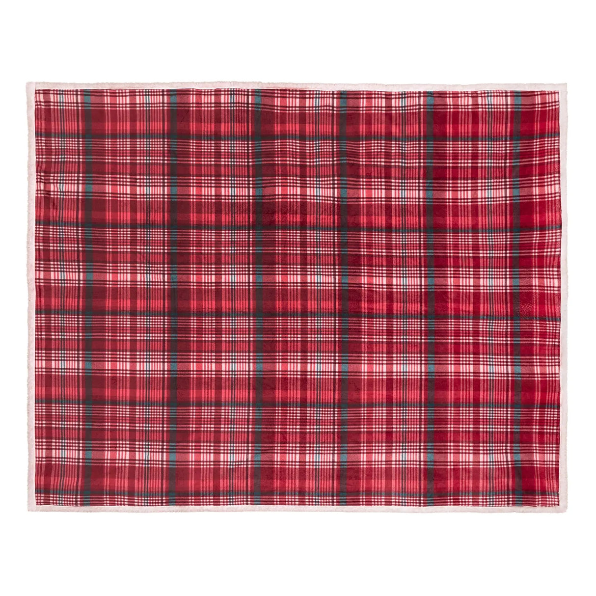 Bennet Check Red Throw Blanket 150 x 200cm - product image 3