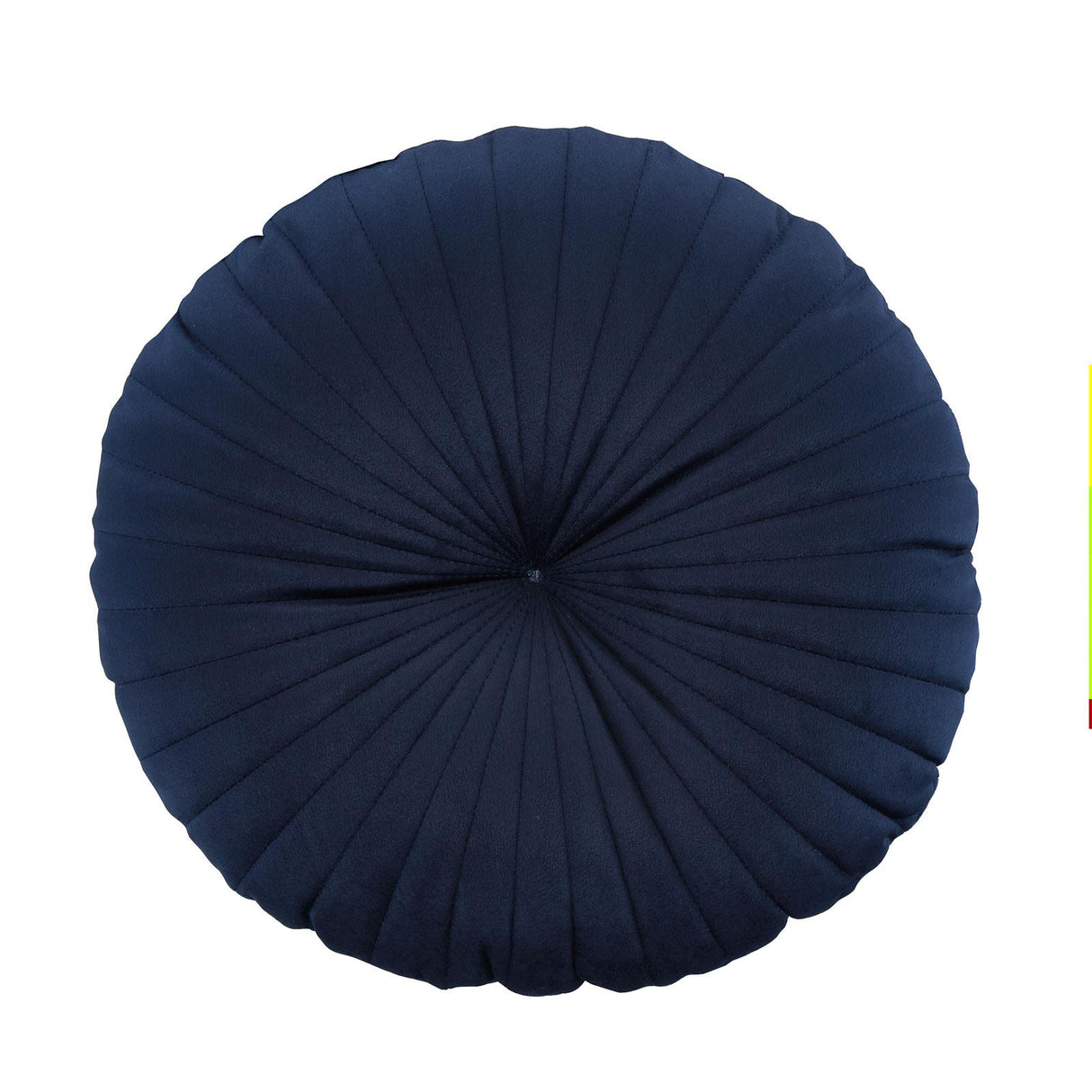 Catherine Lansfield Pleated Round Button Filled Cushion 13