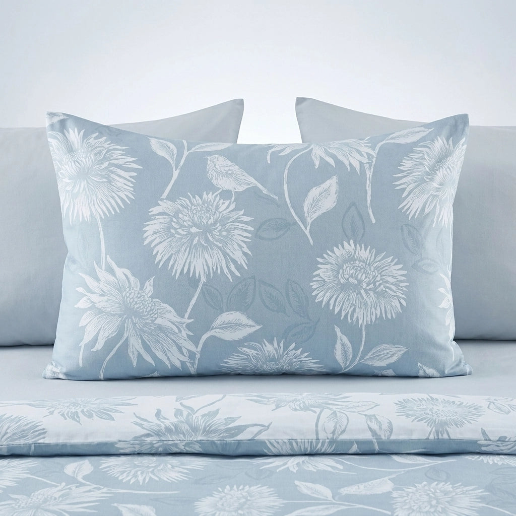 Chrysanthemum Floral Duvet Cover Set 3