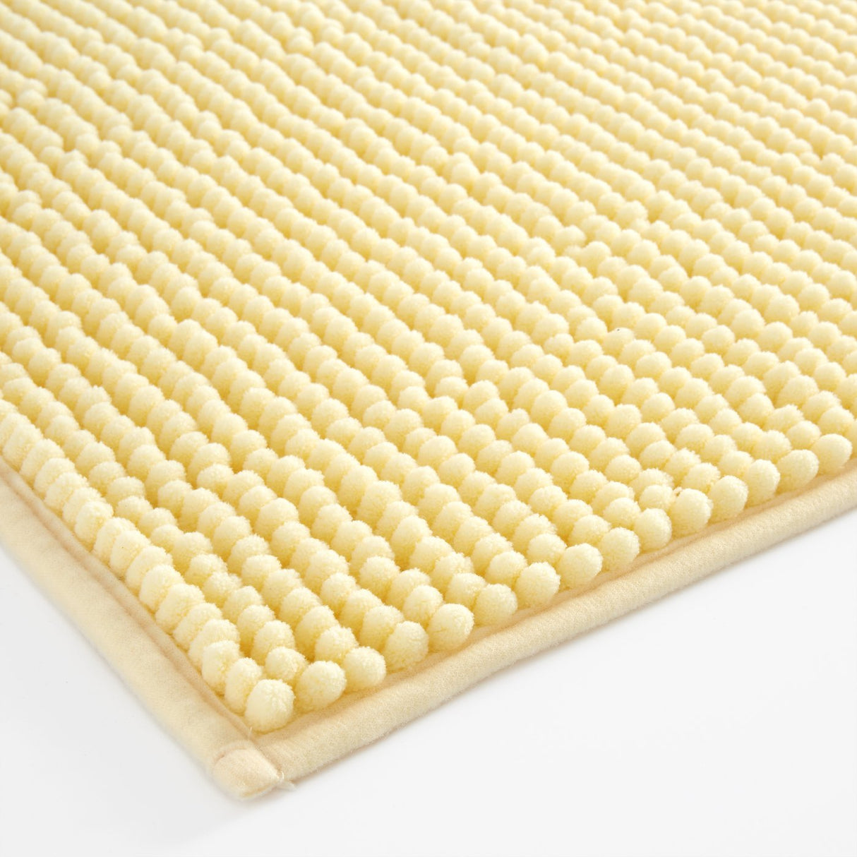 Catherine Lansfield Bobble 50x80cm Bath Mat Yellow