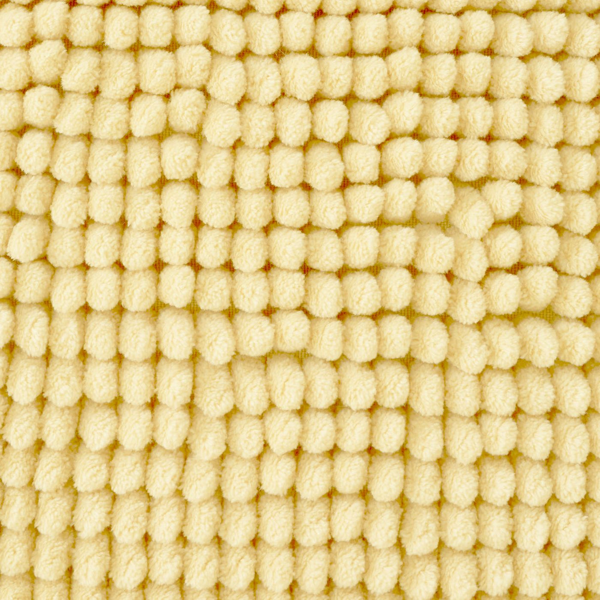 Catherine Lansfield Bobble 50x80cm Bath Mat Yellow