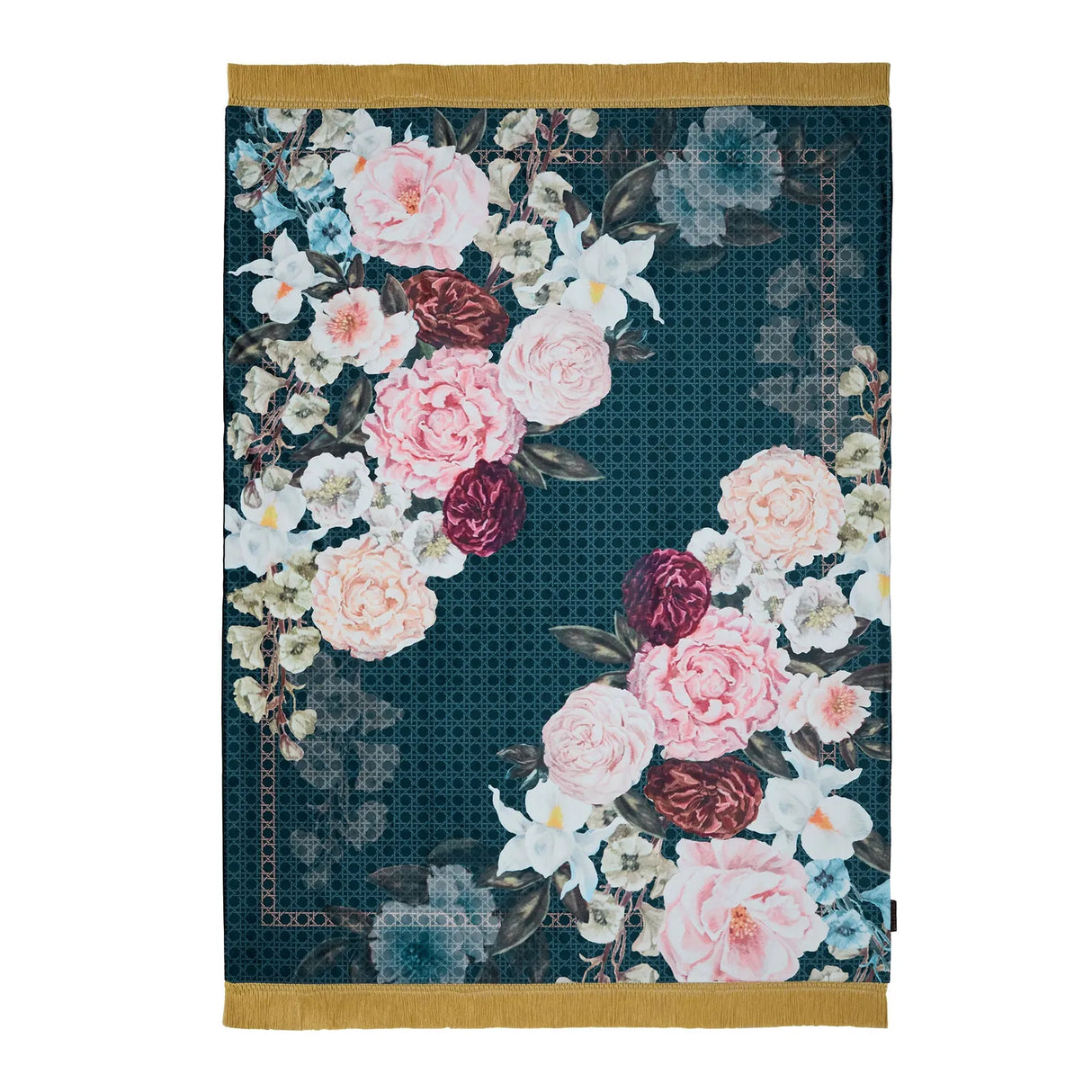 Bouquet List Blue Throw Blanket 130 x 180cm - product image 2