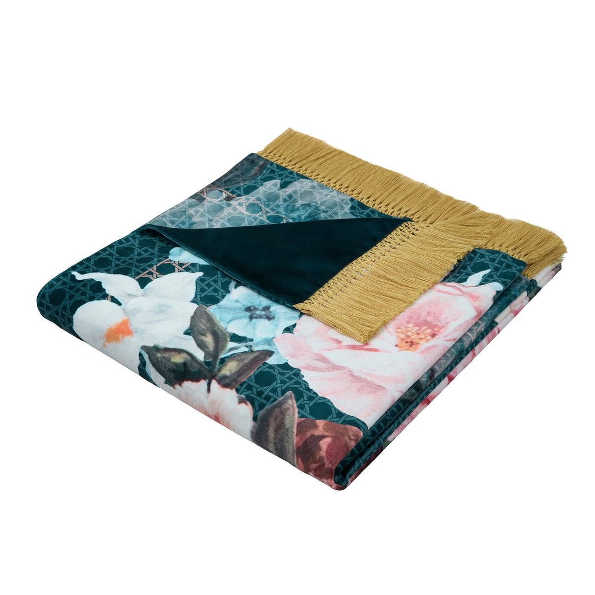 Bouquet List Blue Throw Blanket 130 x 180cm - product image 3