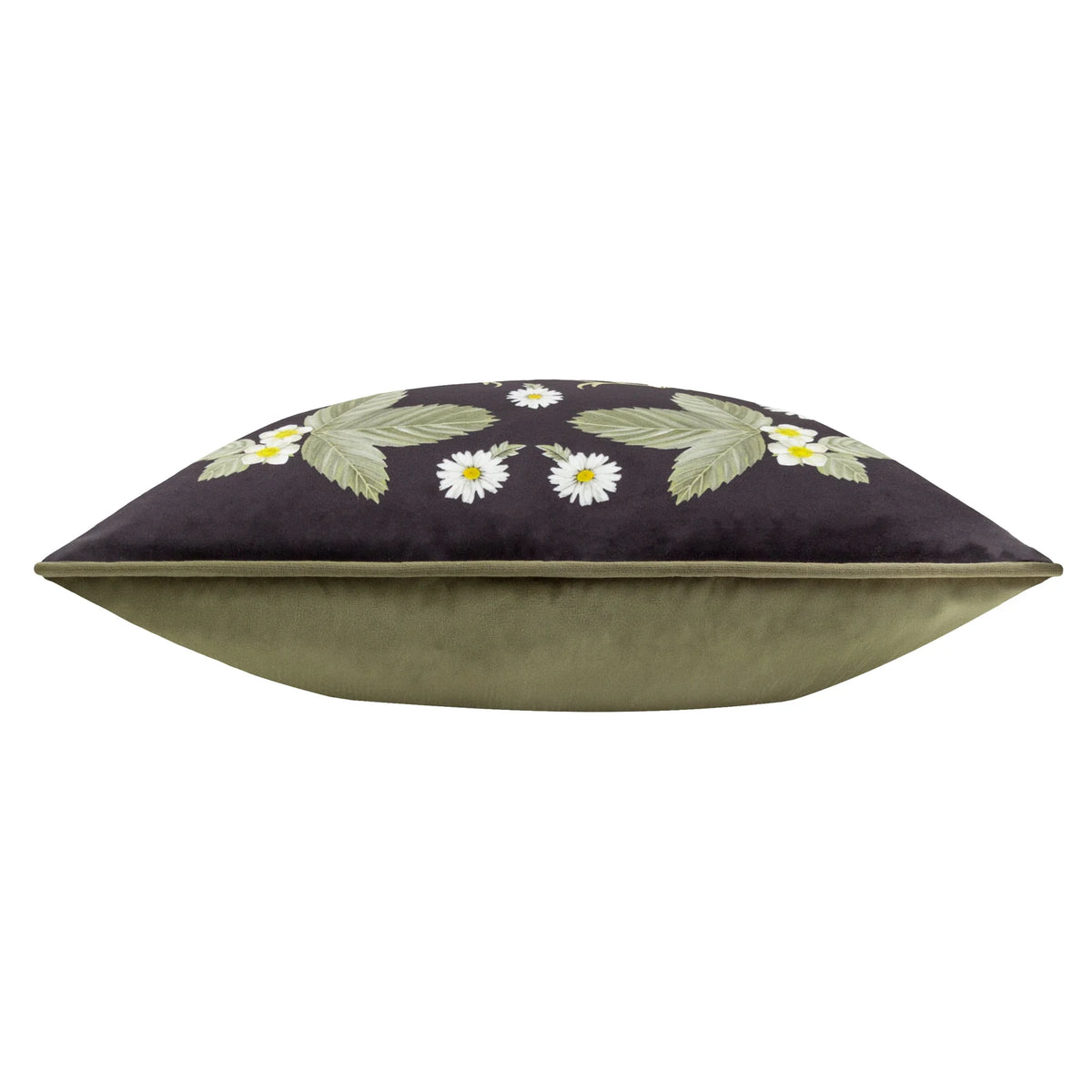 Braywick Velvet Clarence Cushion Cover or Filled Cushion 43cm x 43cm - additional product view 4
