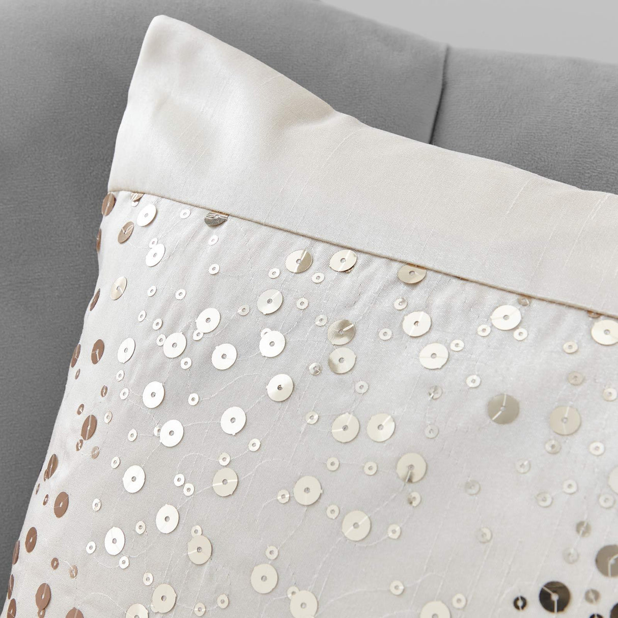 Catherine Lansfield Glitzy Cushion Cover 43cm x 43cm 5