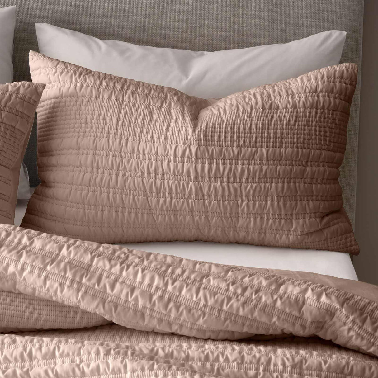 Lennon Stripe Duvet Cover Set by Catherine Lansfield