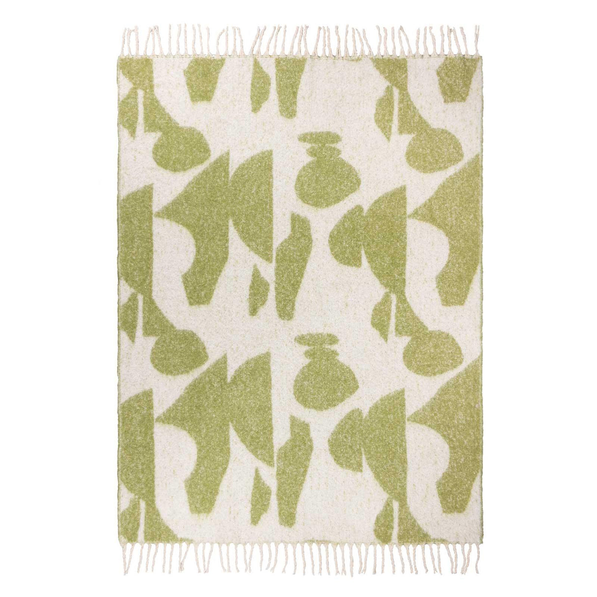 Meta Abstract Throw Blanket 130cm x 180cm by Wylder
