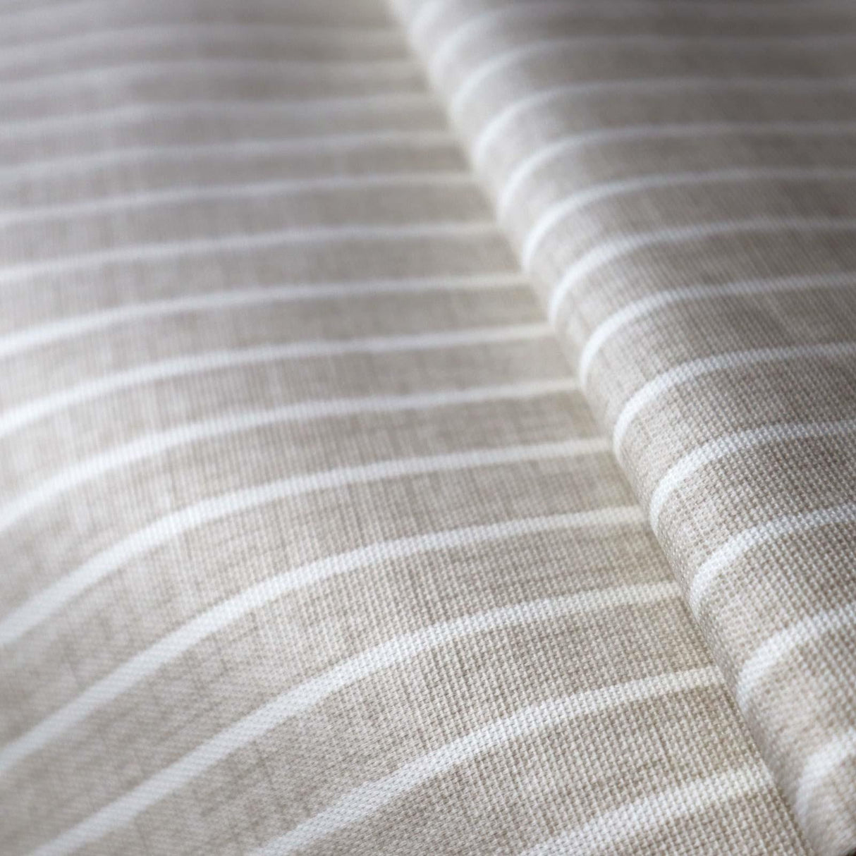 Pencil Stripe Pebble Made To Measure Roman Blind by Style Furnishings