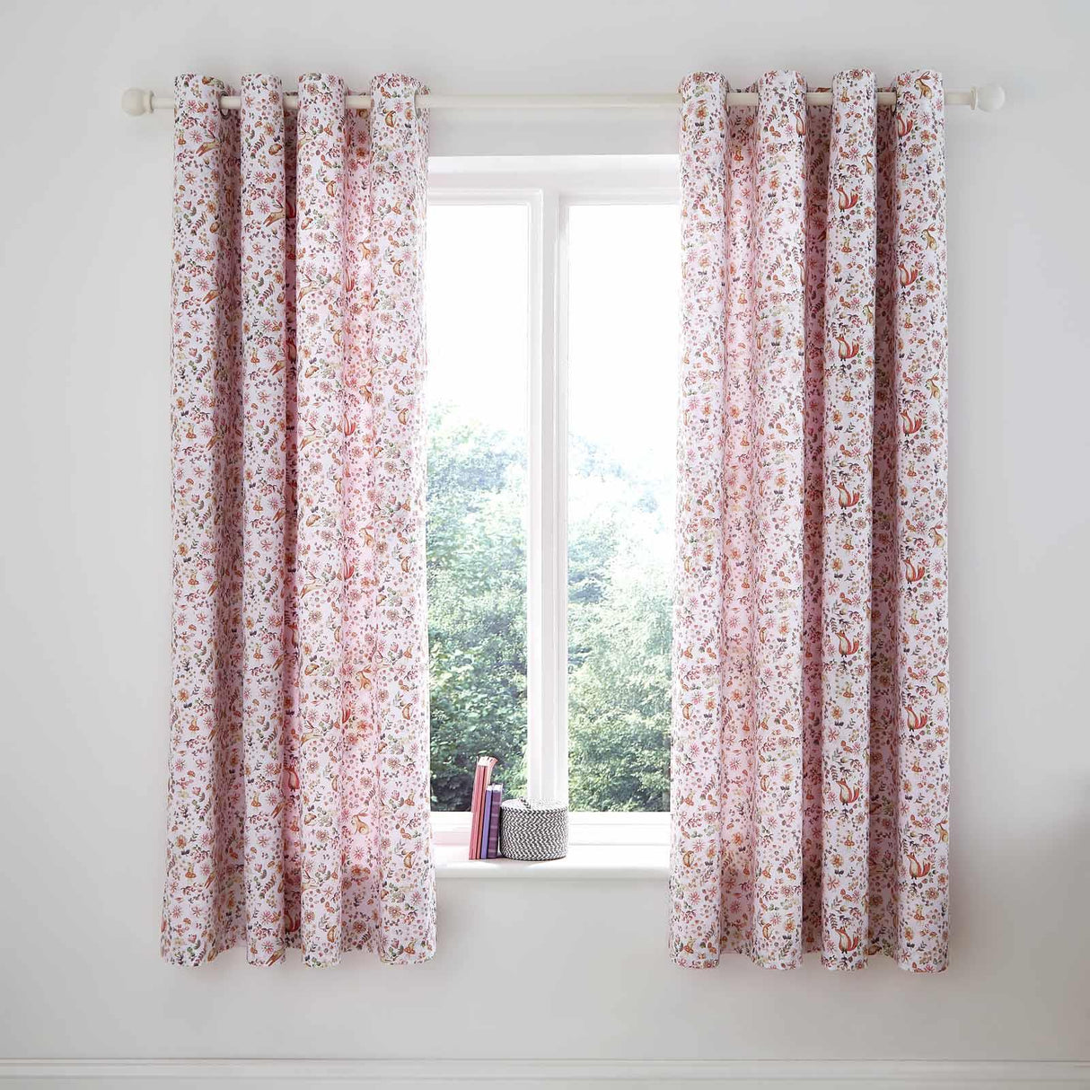 Enchanted Butterfly Eyelet Curtains by Catherine Lansfield
