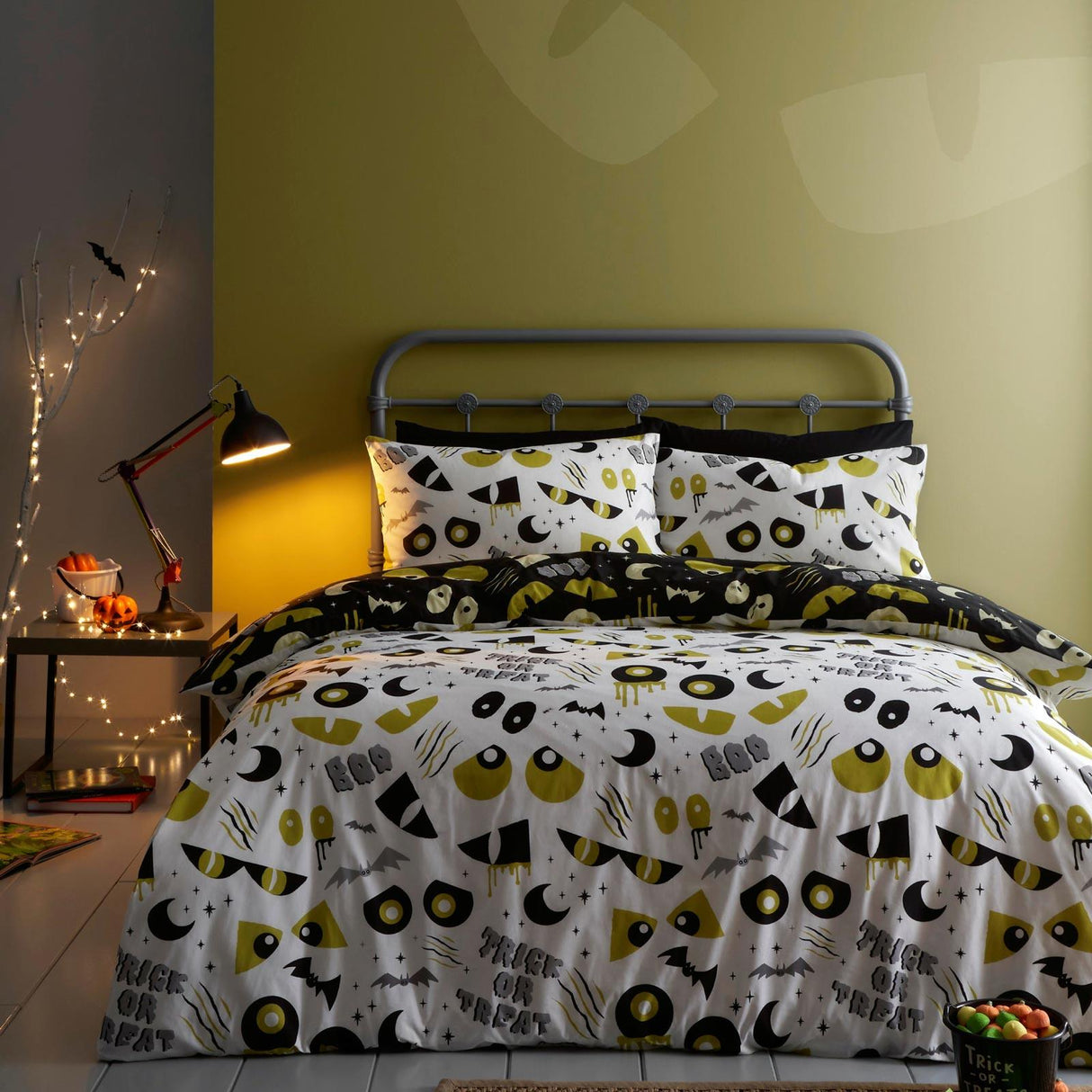 Trick or Treat Duvet Cover Set by Bedlam