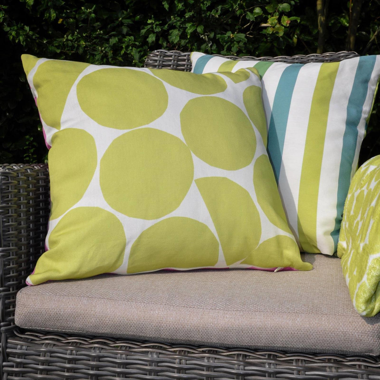 Fusion Ingo Outdoor Water Resistant Garden Cushion Cover 2