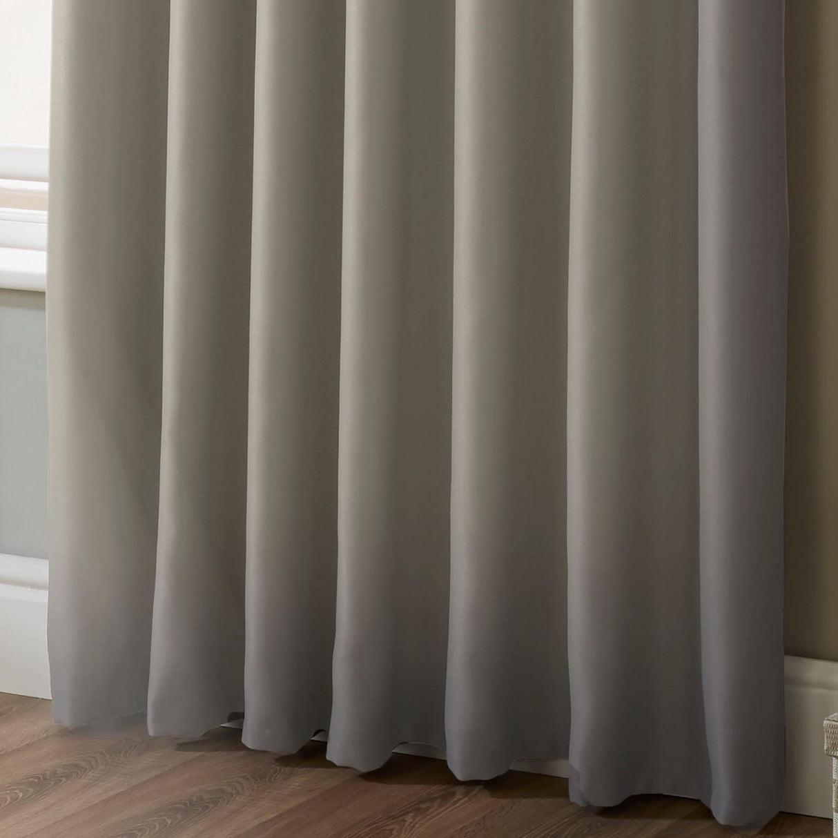 100% Blackout Eyelet Curtains by Alan Symonds