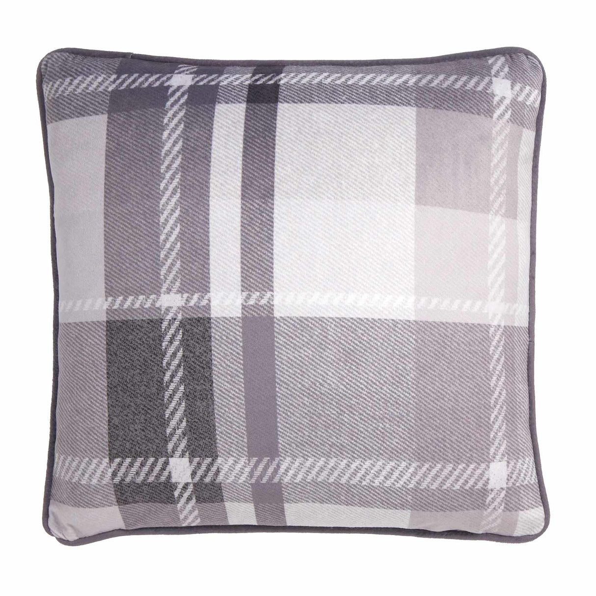 Dreams & Drapes Lodge Colville Hedgehog Floral Grey Cushion Cover 3
