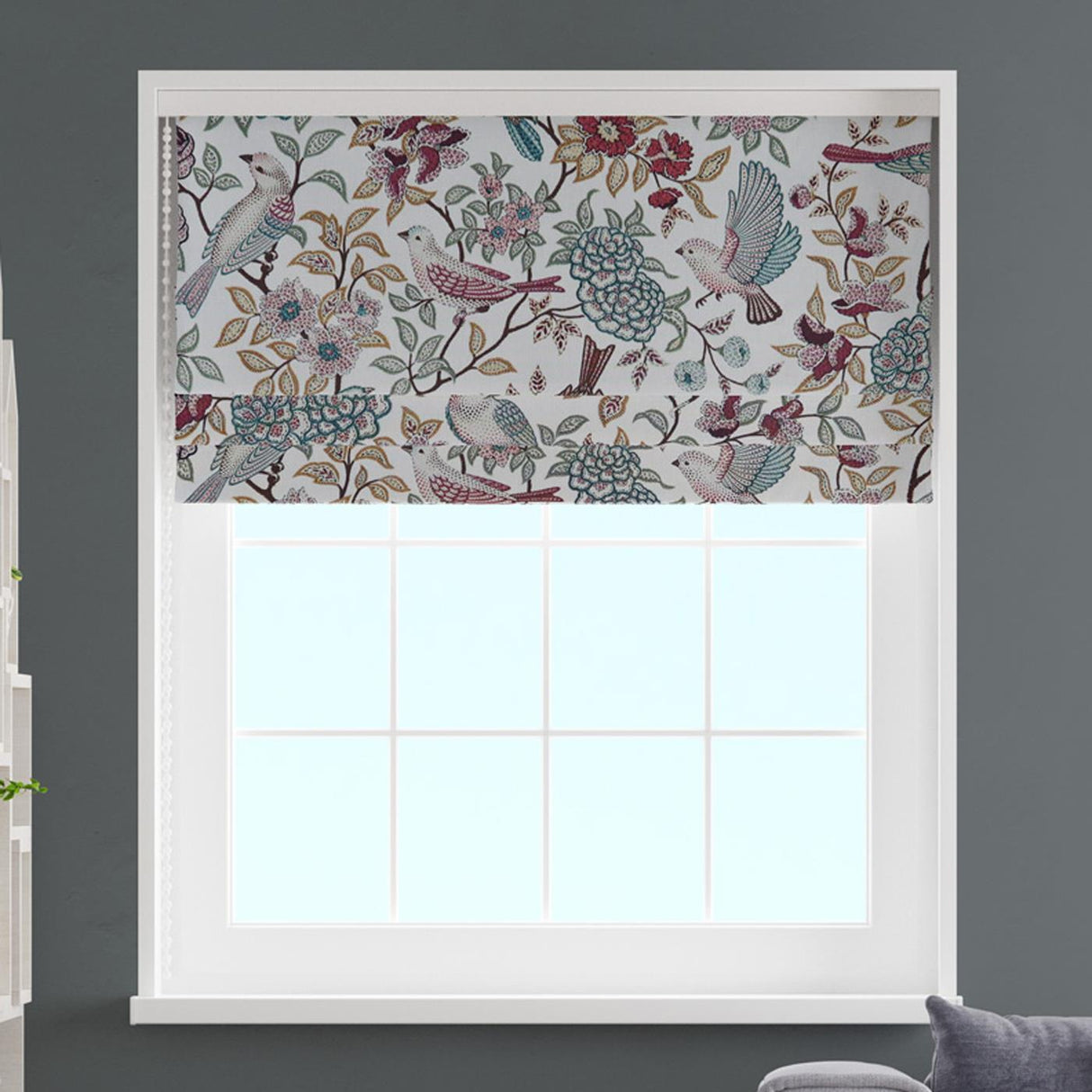 Heritage Fern Made To Measure Roman Blind by Style Furnishings