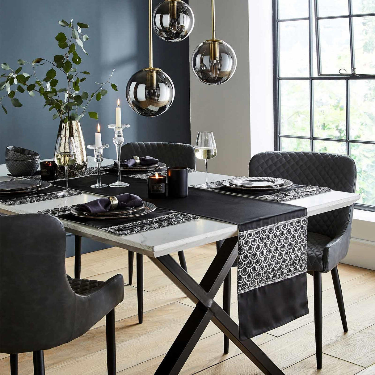 Deco Sequin Table Runner by Catherine Lansfield