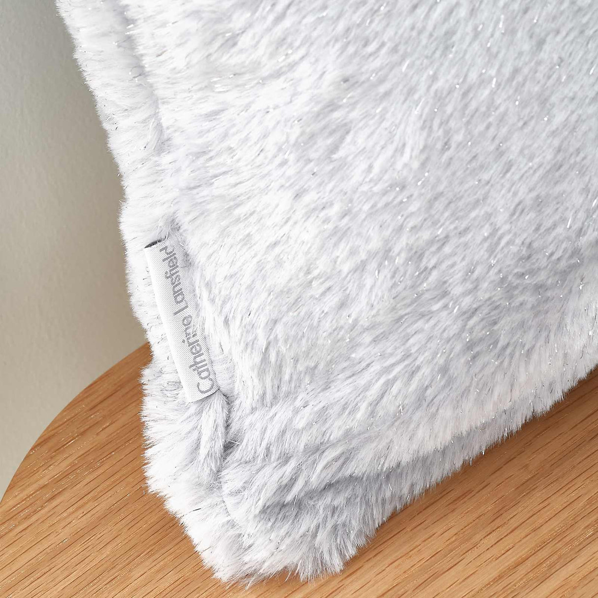 Catherine Lansfield Glamour Fur Filled Cushion 45cm x 45cm 9