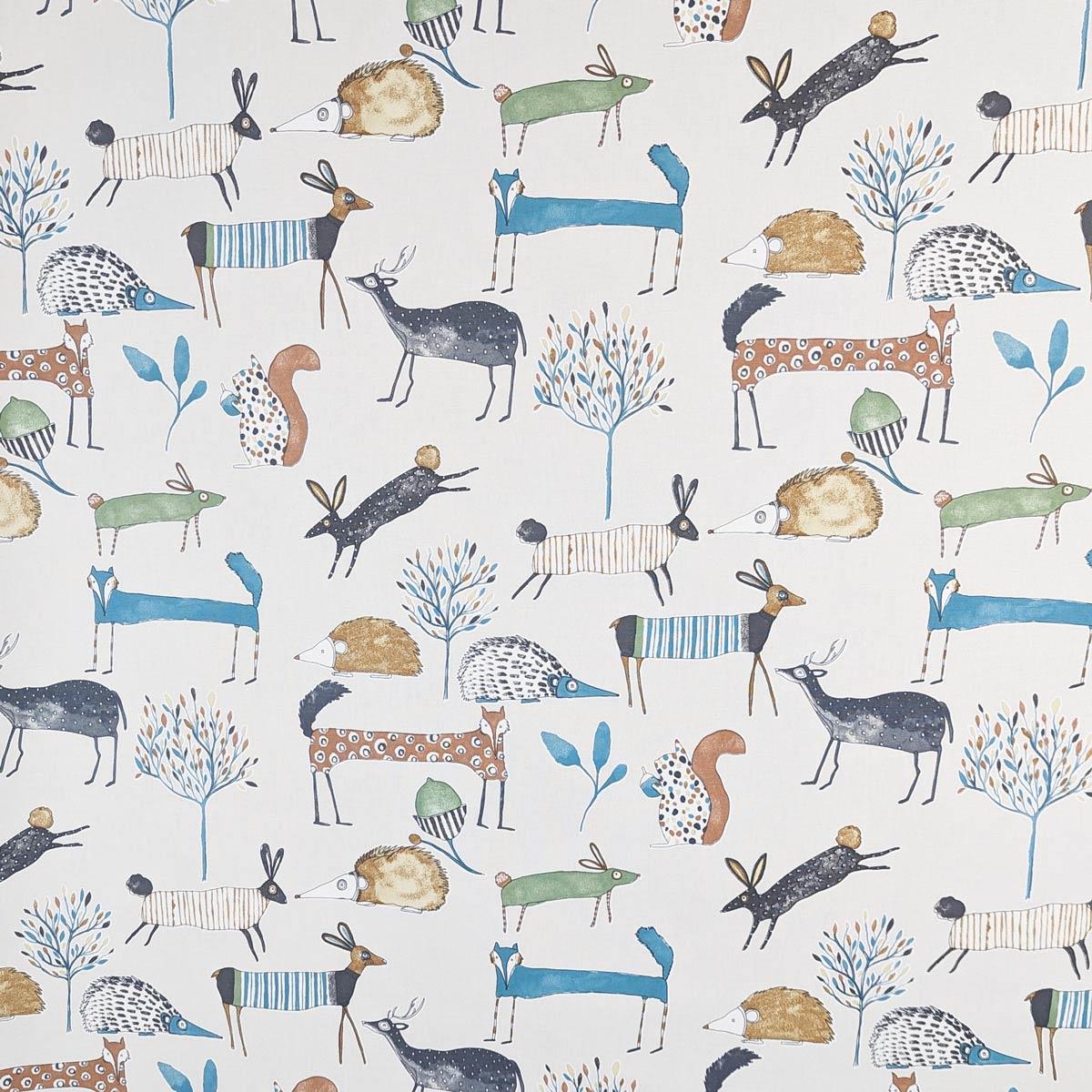 Oh My Deer Colonial Made To Measure Roman Blind by Style Furnishings