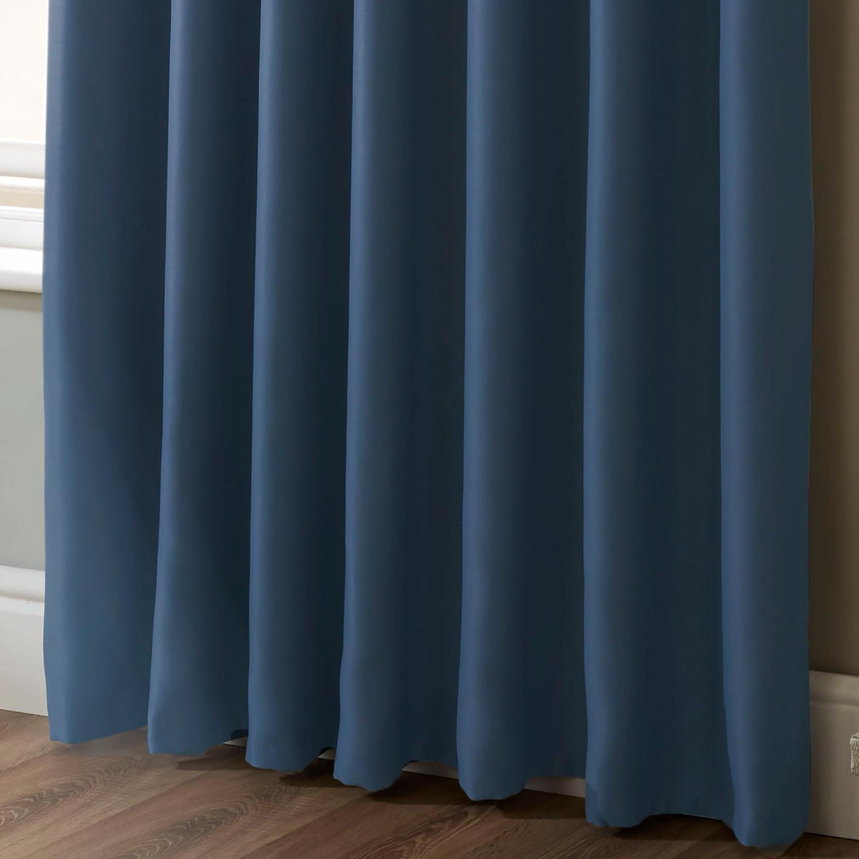 100% Blackout Eyelet Curtains by Alan Symonds