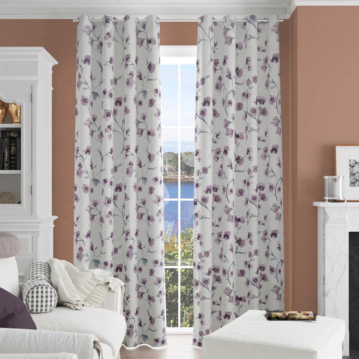 Como Grape Made To Measure Curtains by Style Furnishings