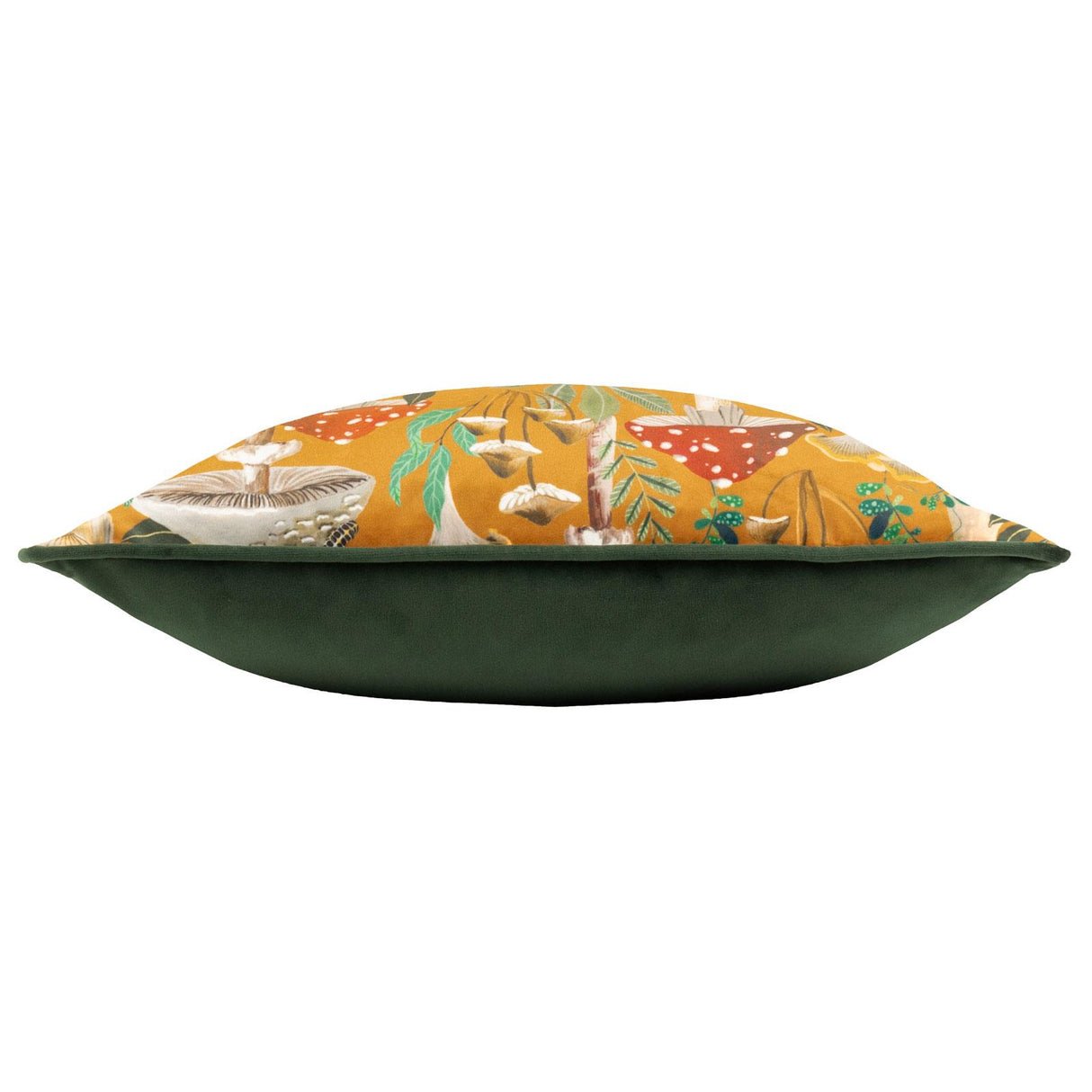 Wild Garden Mushroom Repeat Cushion Cover by Wylder Nature 5