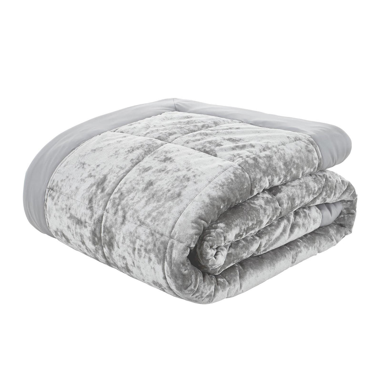 Crushed Velvet Bedspread 220cm x 220cm by Catherine Lansfield