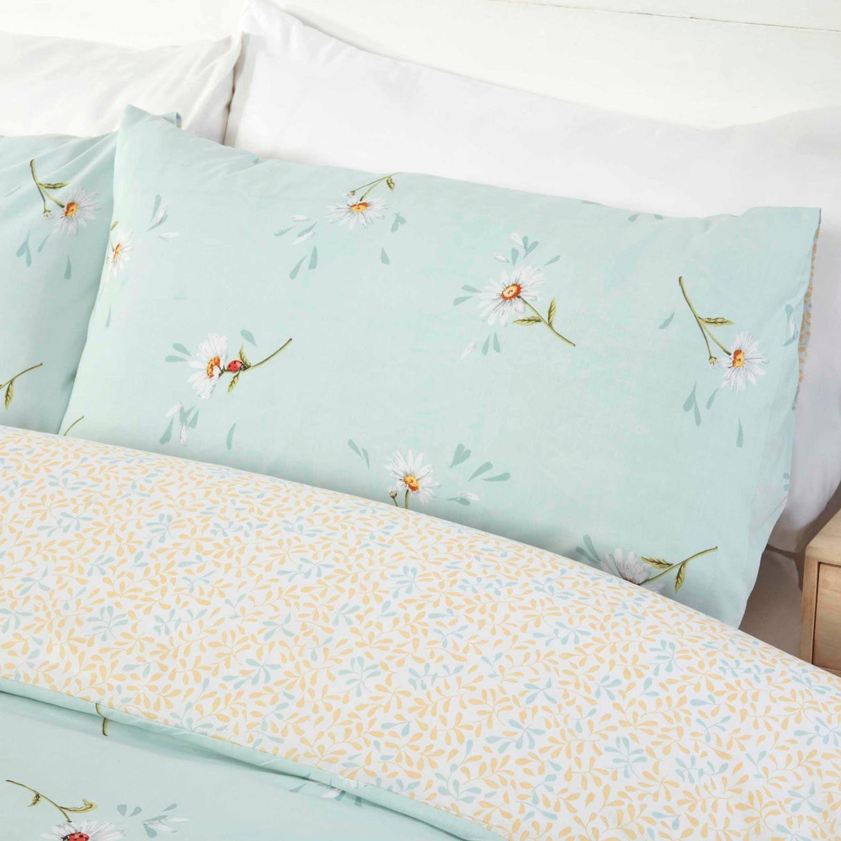 Daisy Floral Duvet Cover Set