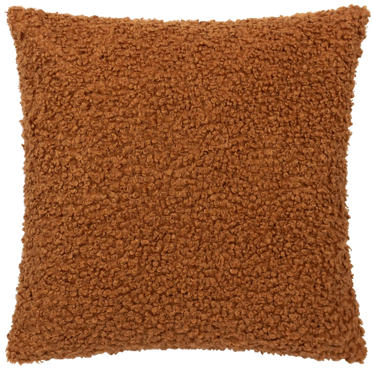 Cabu Textured Boucle Ginger Cushion Cover 45cm x 45cm - additional product view 1