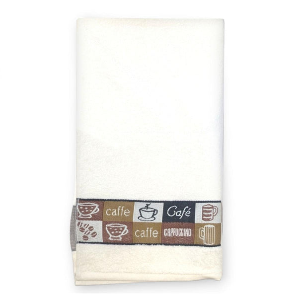 Café Tea Towel Cream - Ideal