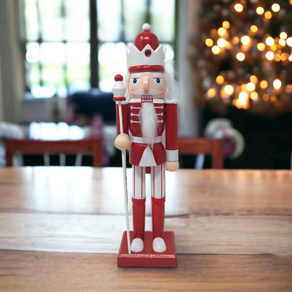 Candy Cane Nutcracker with Sceptre - Ideal