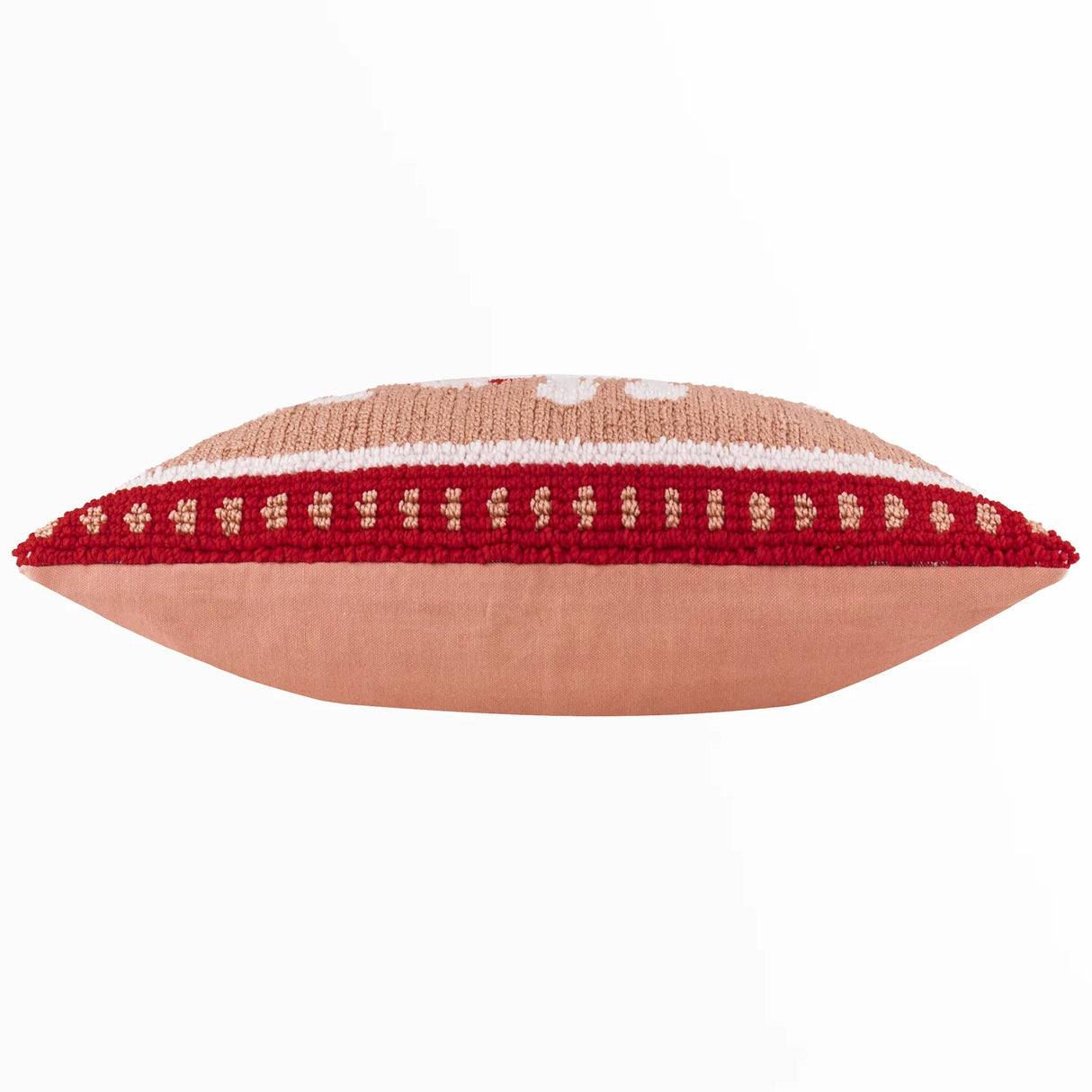 Candy Ho Ho Ho Tufted Cushion Cover Pink/Red 30 x 50cm - image 4