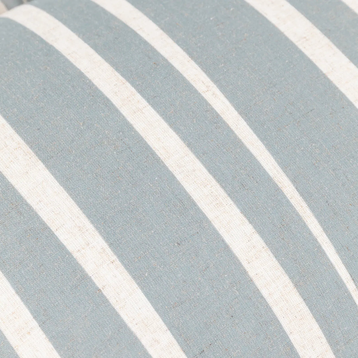 Carmon Stripe Linen / Blue Cushion Cover or Filled Cushion 40cm x 60cm - additional product view 5