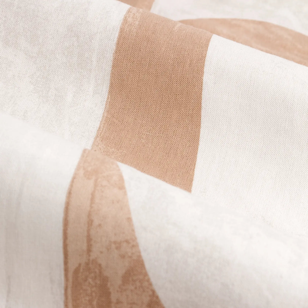 Carro Abstract 100% Cotton Lined Eyelet Curtains Clay - image 6
