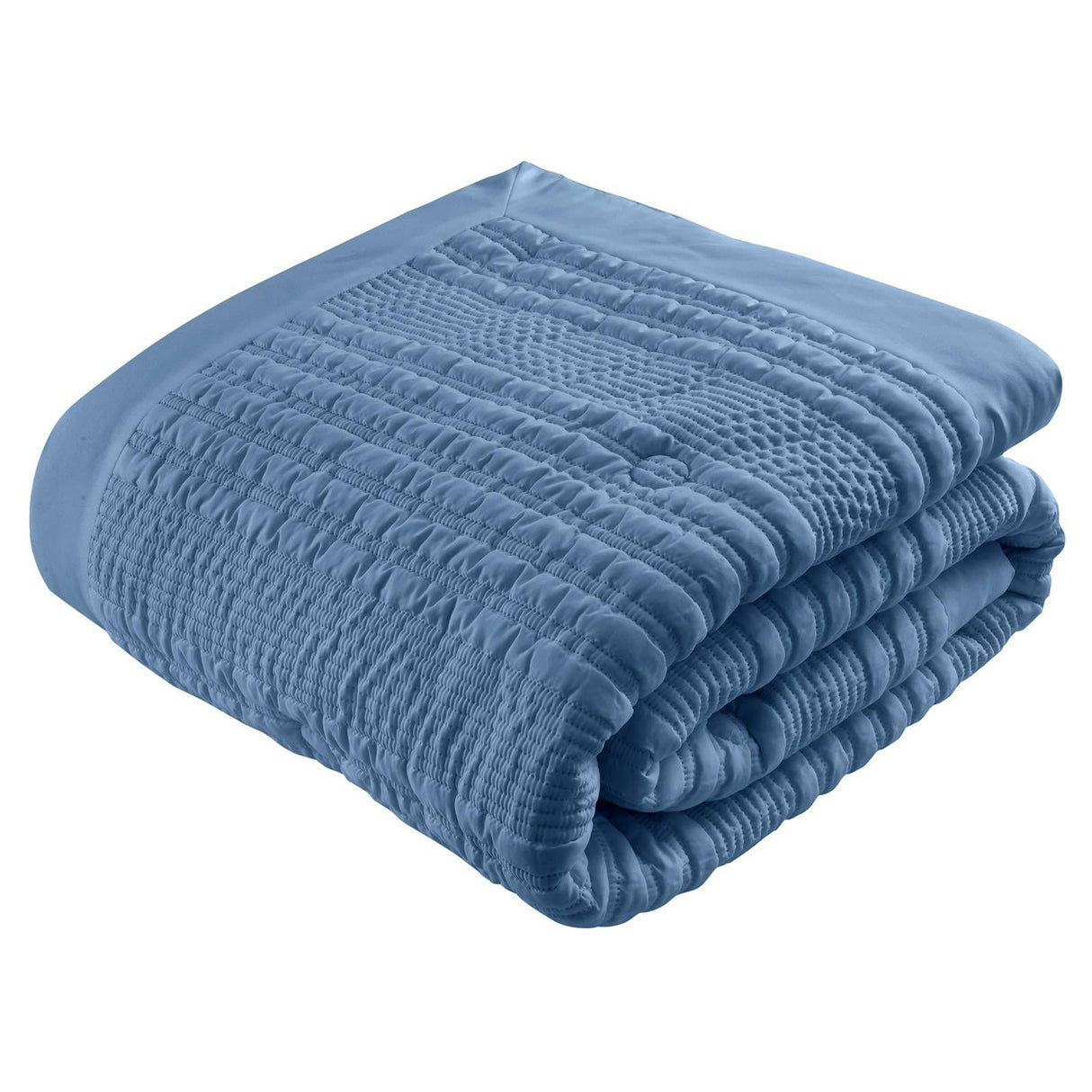 Catherine Lansfield Lennon Stripe Bedspread 220cm x 220cm 3