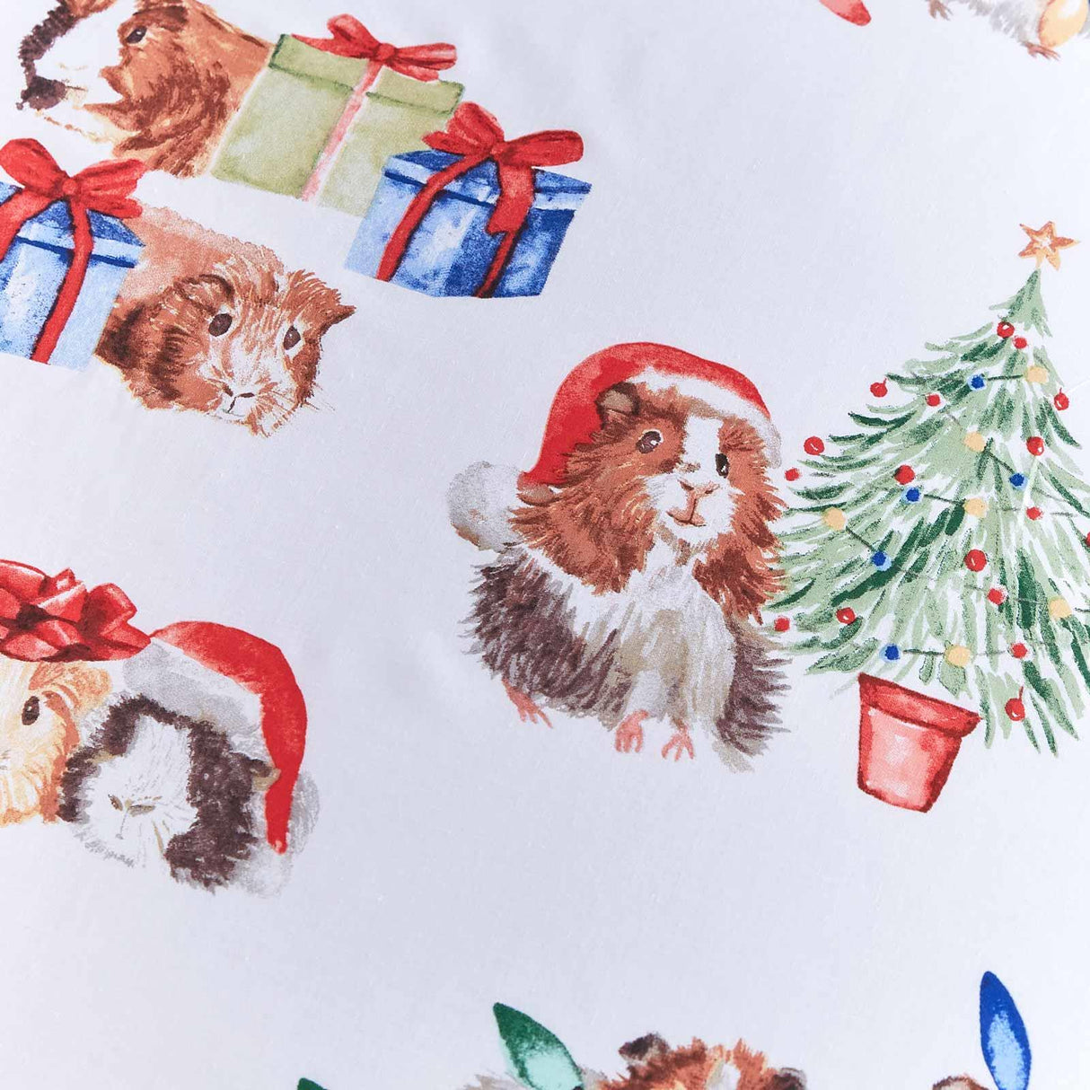 Christmas Guinea Pig Duvet Cover Set by Catherine Lansfield