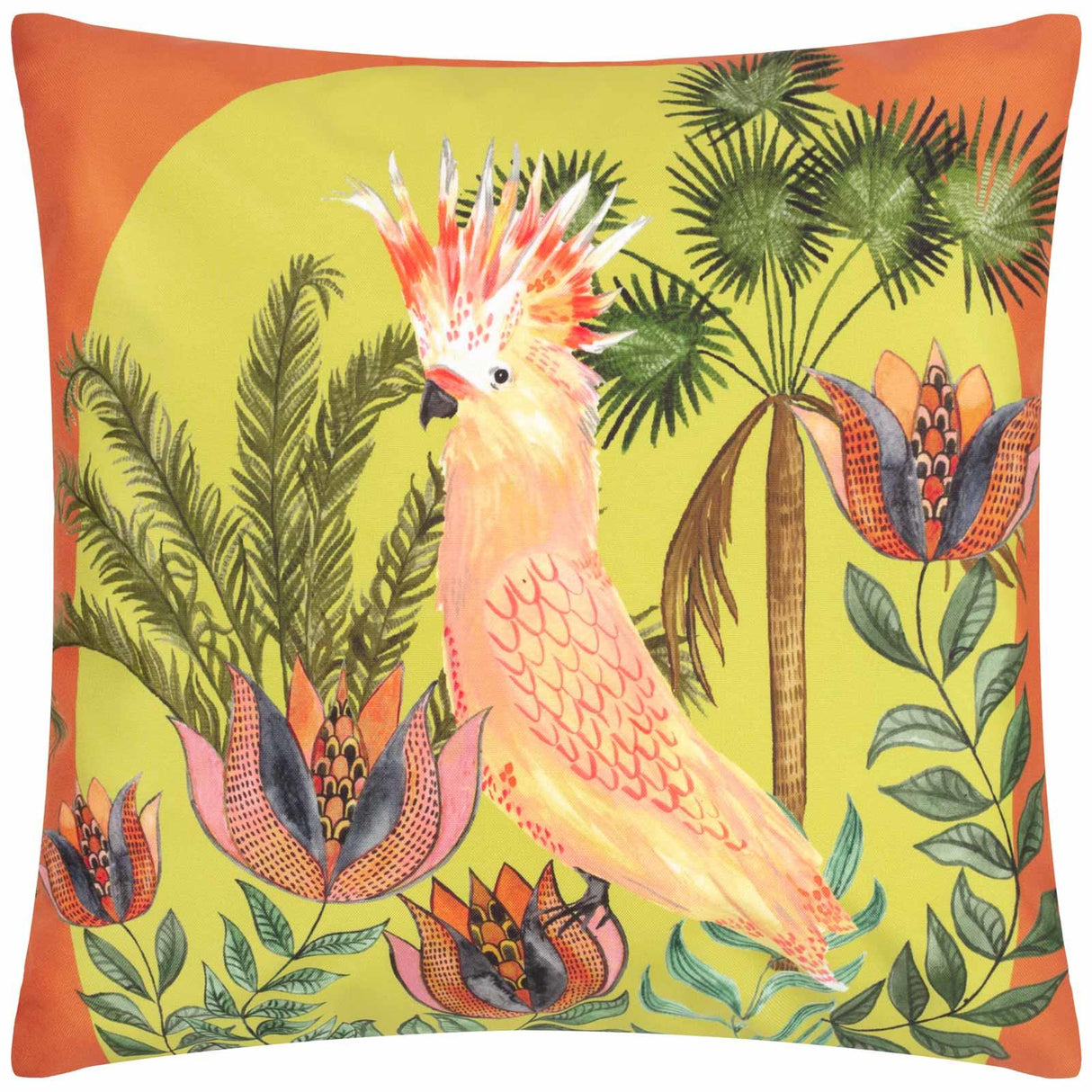 Cockatoo Outdoor Cushion Cover by Wylder Tropics 2
