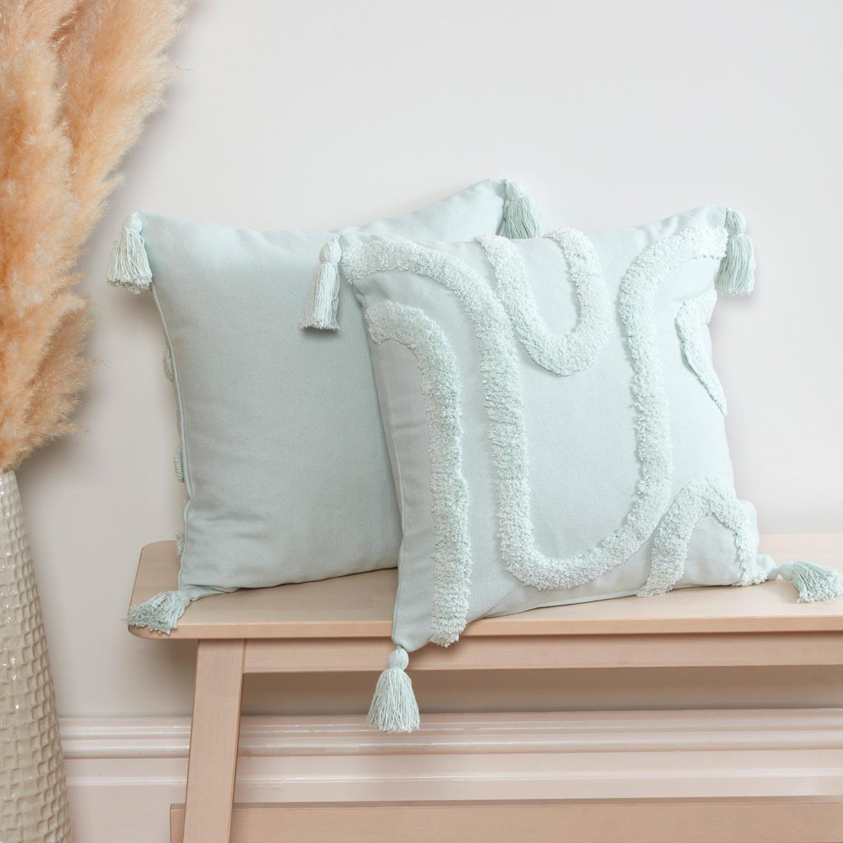 Rapport Home Cabana Tufted Cushion Cover 43cm x 43cm