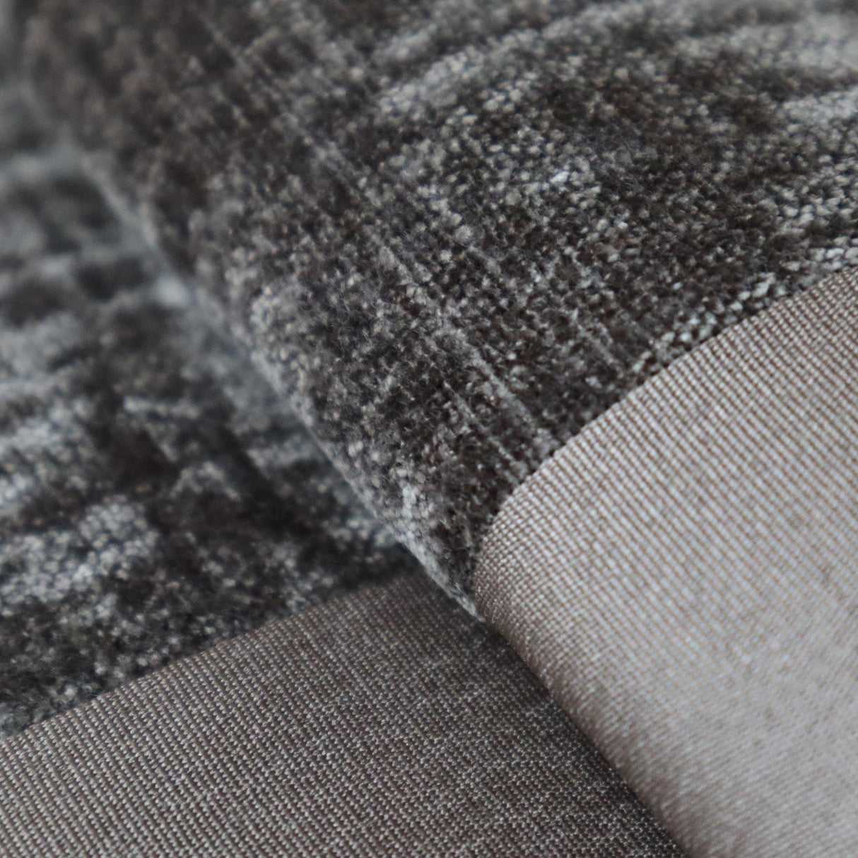 Boheme Stripe Mocha Made To Measure Roman Blind by Style Furnishings