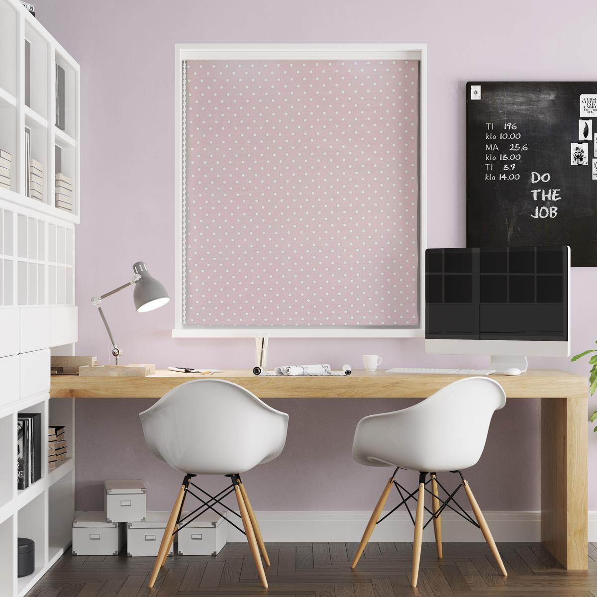 Full Stop Bon Bon Made To Measure Roman Blind by Style Furnishings