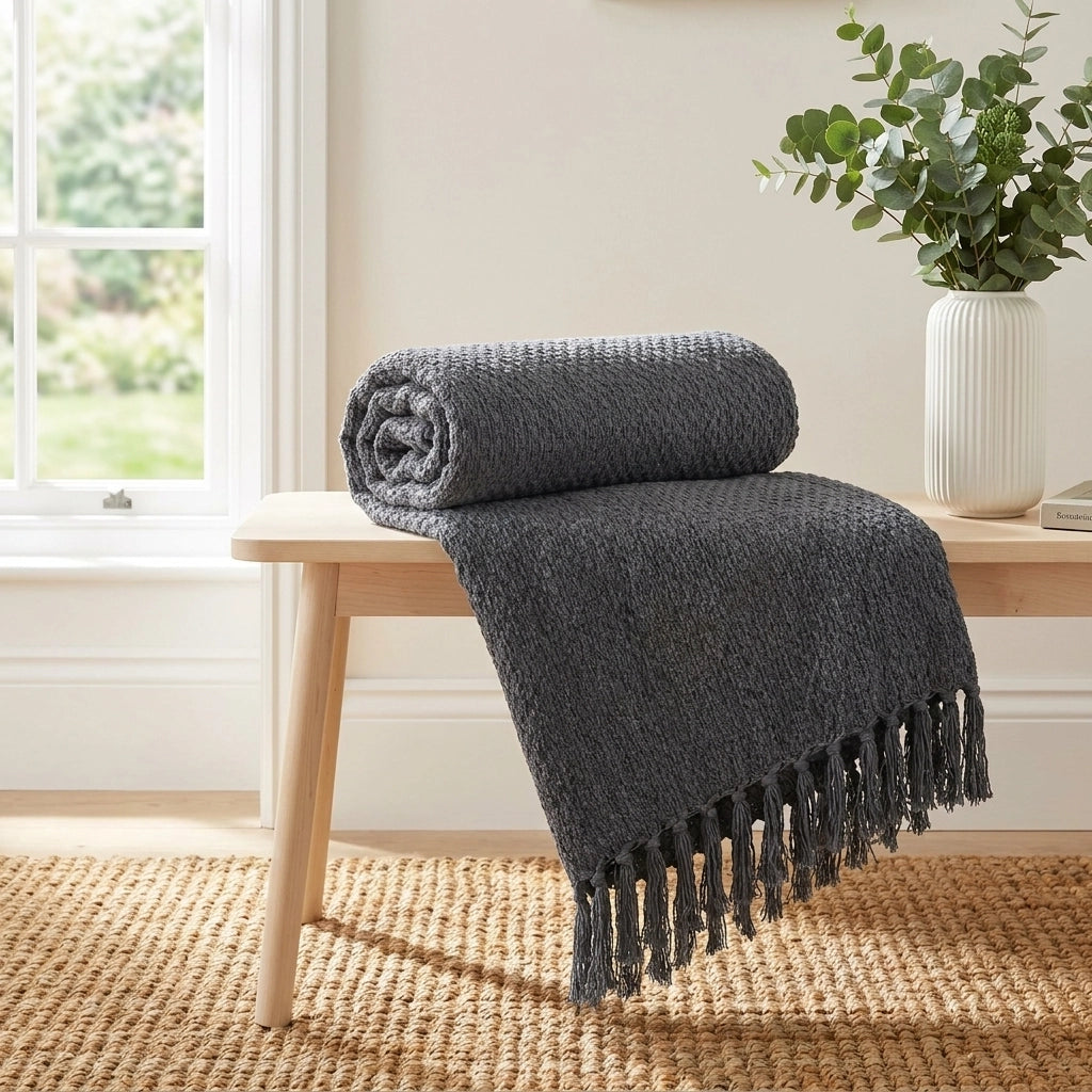 Hayden Eco-Friendly Recycled Soft Throw Blanket 4