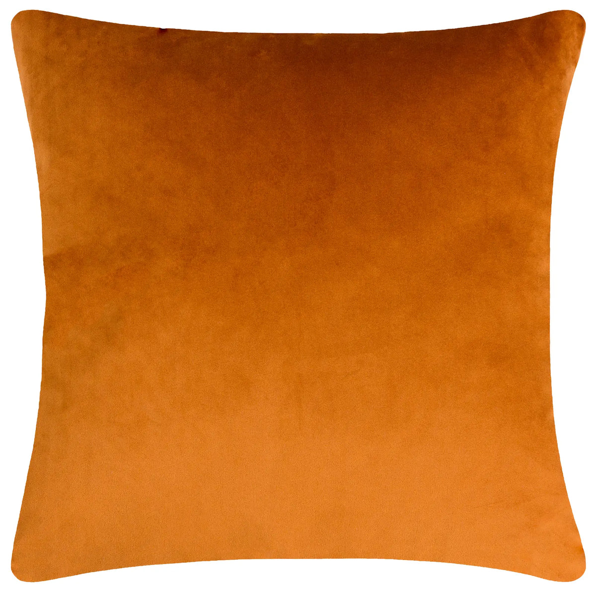Cleo Linear Woven Velvet Ginger Cushion Cover 45cm x 45cm - additional product view 2