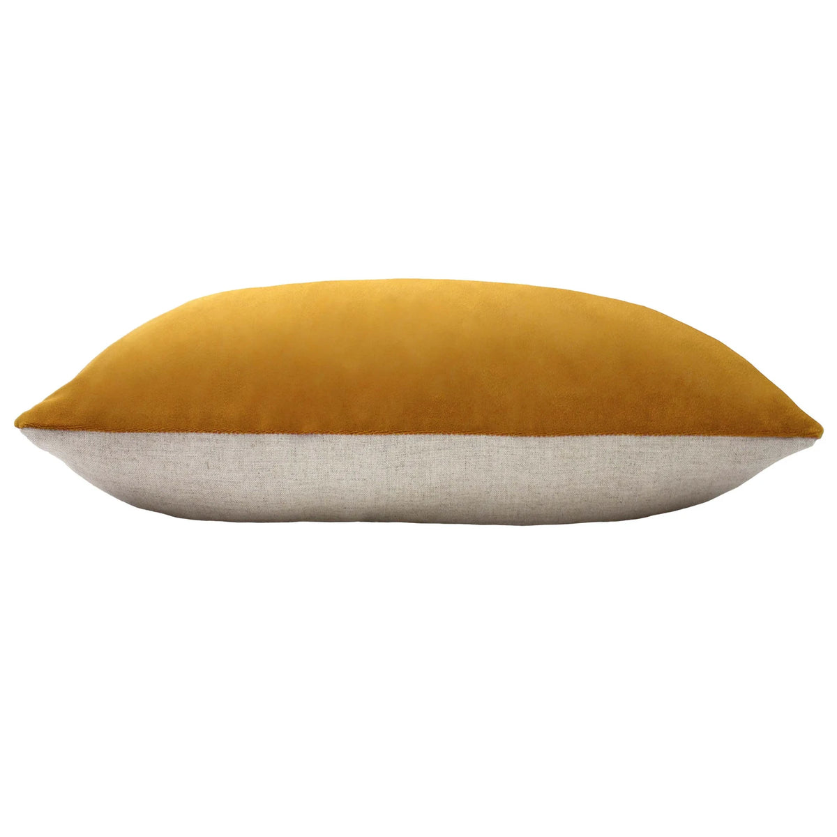 Contra Velvet Mustard Cushion Cover 40cm x 60cm - additional product view 3