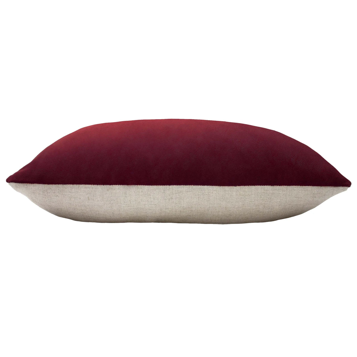 Contra Velvet Oxblood Cushion Cover 40cm x 60cm - additional product view 3