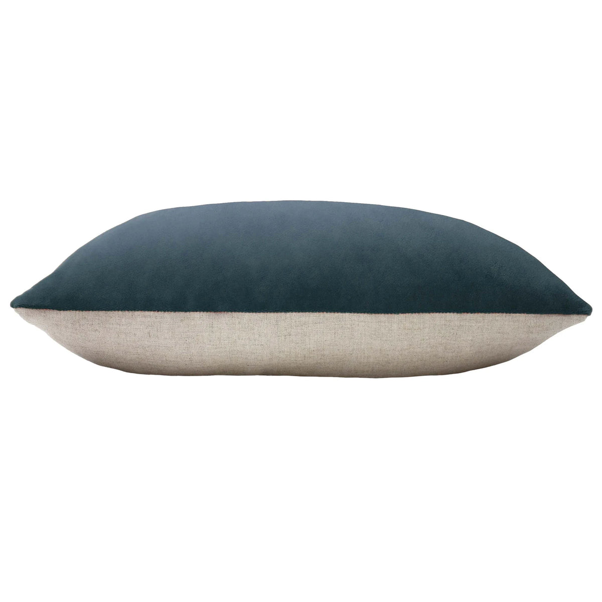 Contra Velvet Slate Blue Cushion Cover 40cm x 60cm - additional product view 3