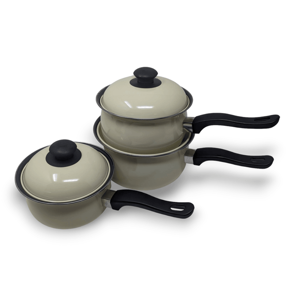 Cream Every Day 3 Piece Pan Set - Ideal
