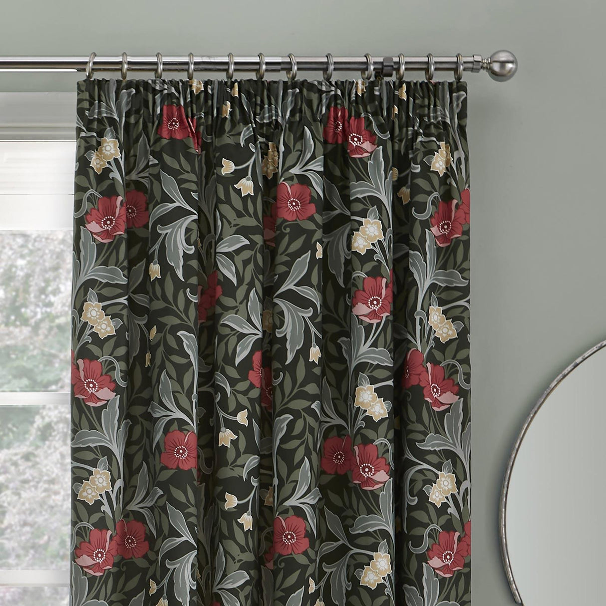 Sandringham Tape Top Pencil Pleat Curtains by Dreams & Drapes Design