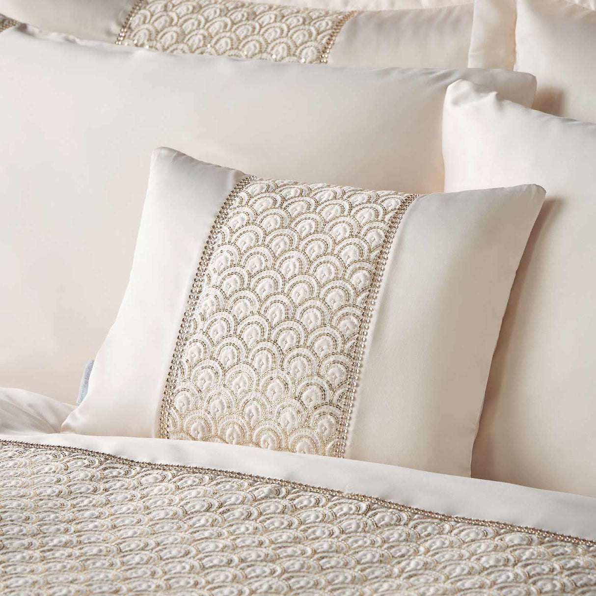 Catherine Lansfield Deco Sequin Filled Cushion 5