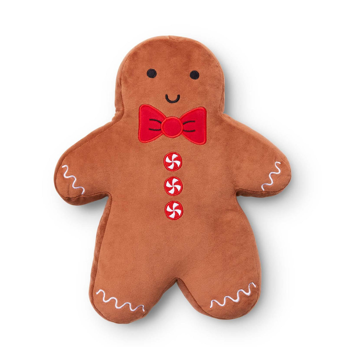 Catherine Lansfield Christmas Gingerbread 3D Novelty Filled Cushion 3