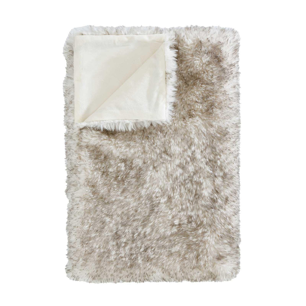 Arctic Fox Faux Fur Throw by Catherine Lansfield