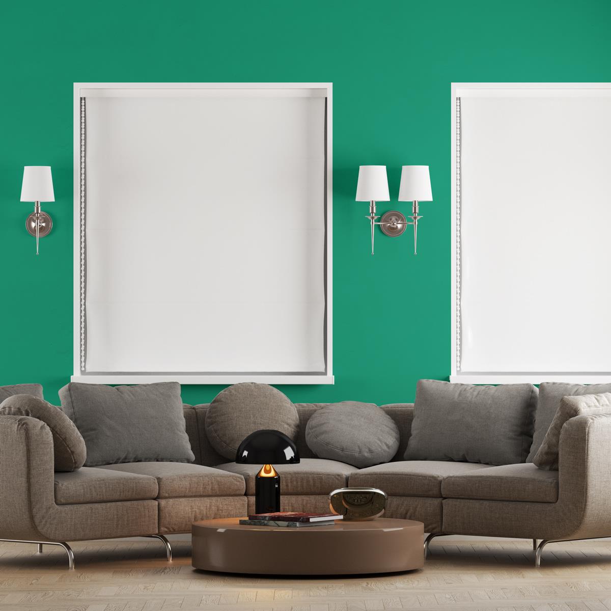 Panama White Made To Measure Roman Blind by Style Furnishings