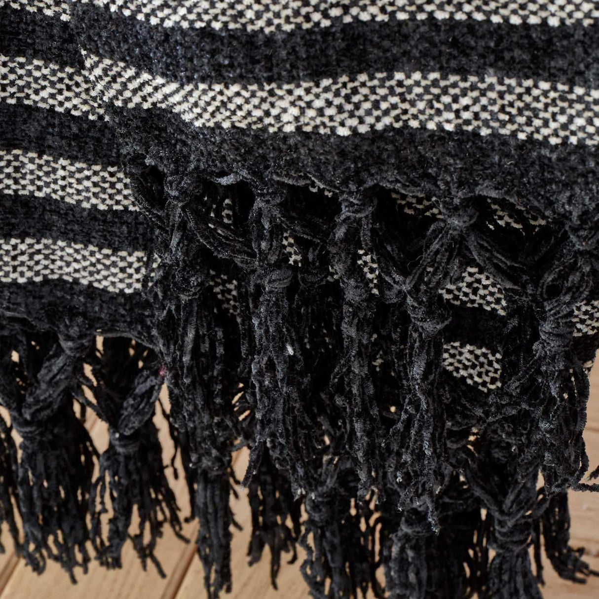 Catherine Lansfield Stripe Cosy Throw Blanket 130cm x 170cm 3